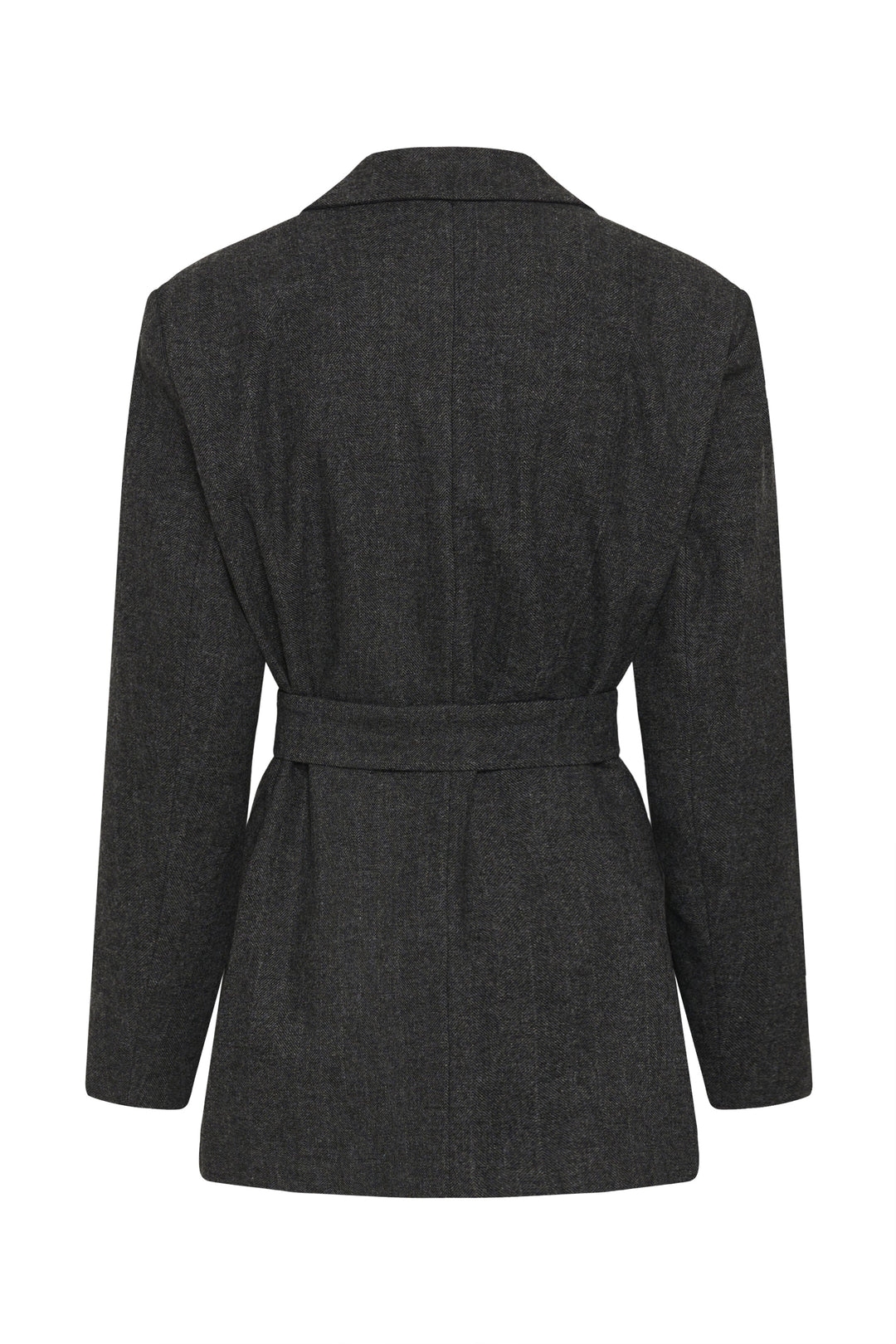 My Essential Wardrobe - Blazer - Dark Grey Melange - Layla
