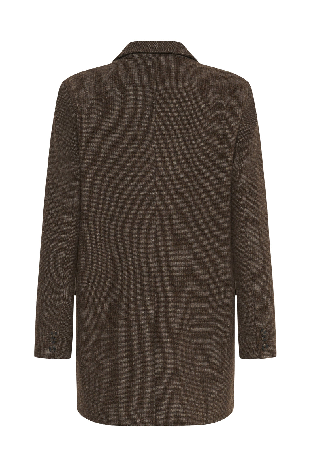 My Essential Wardrobe - Blazer - Dark Brown Check - Cleo