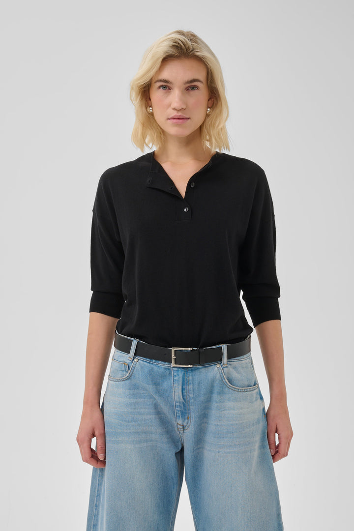 My Essential Wardrobe - Pullover - Black - Kir