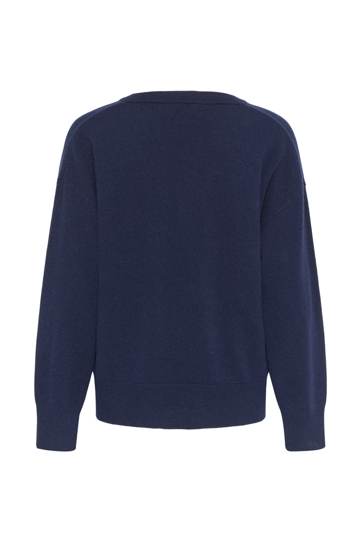 My Essential Wardrobe - Pullover - Dark Sapphire Blue - Jola