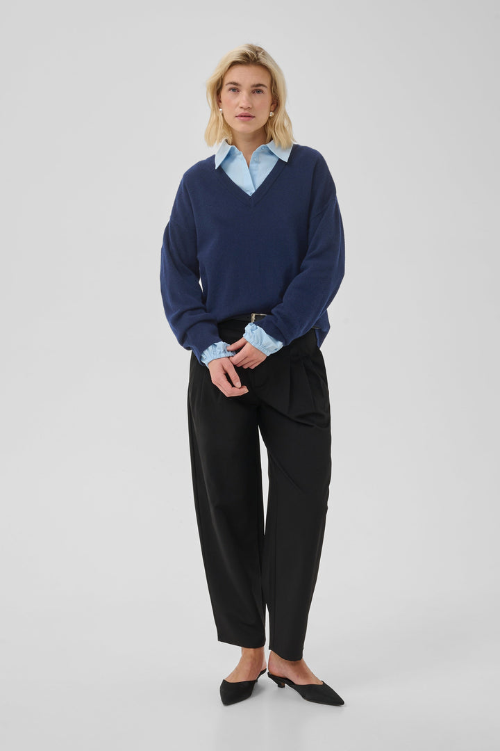 My Essential Wardrobe - Pullover - Dark Sapphire Blue - Jola