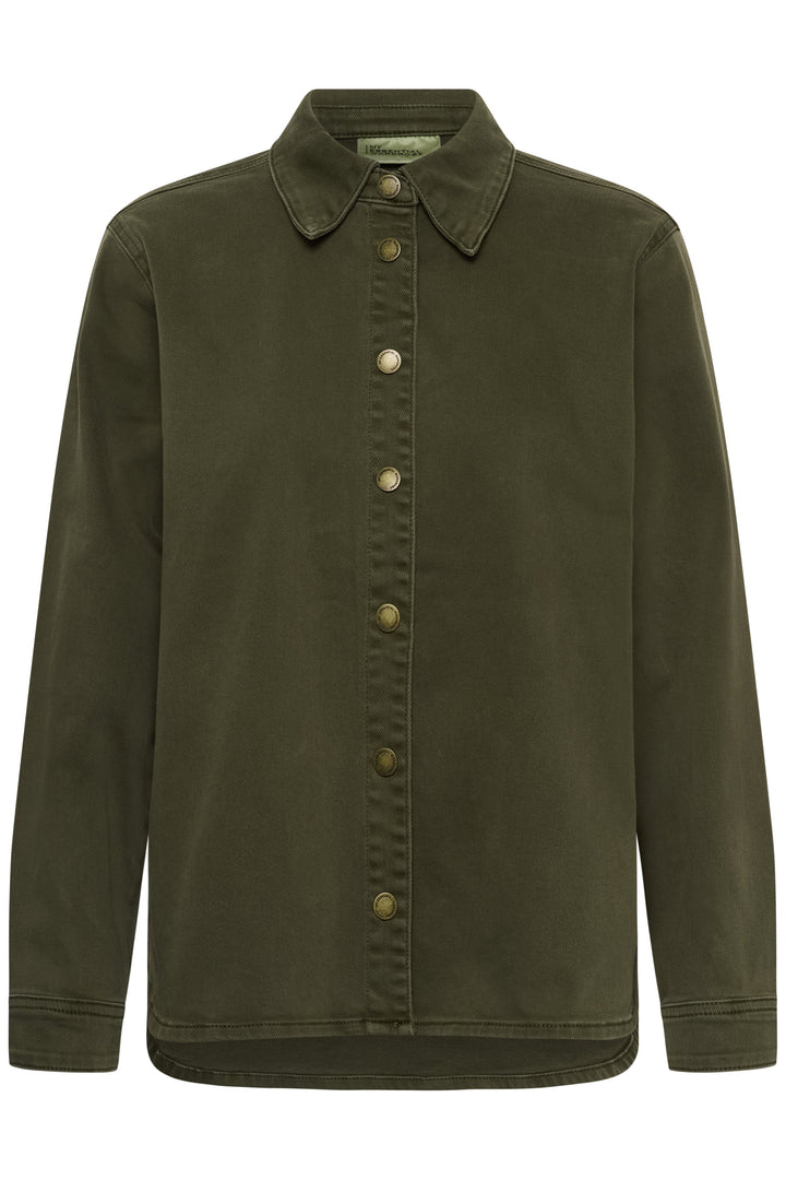 My Essential Wardrobe - Skjorte -  Olive Night - Linn Sofia 149