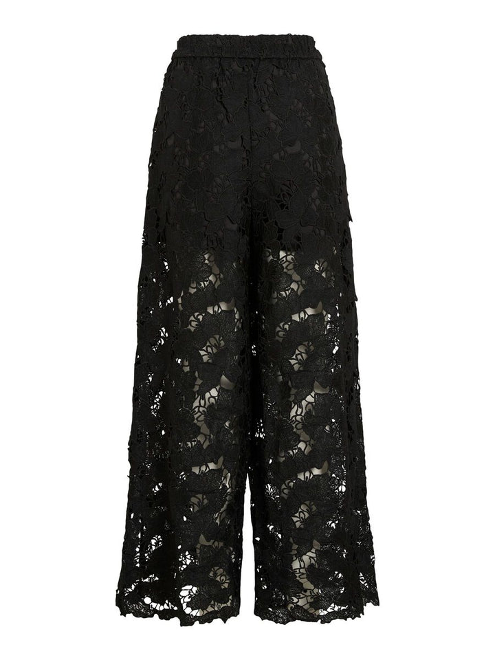 Vila - Bukser - Black - Vihylde HW