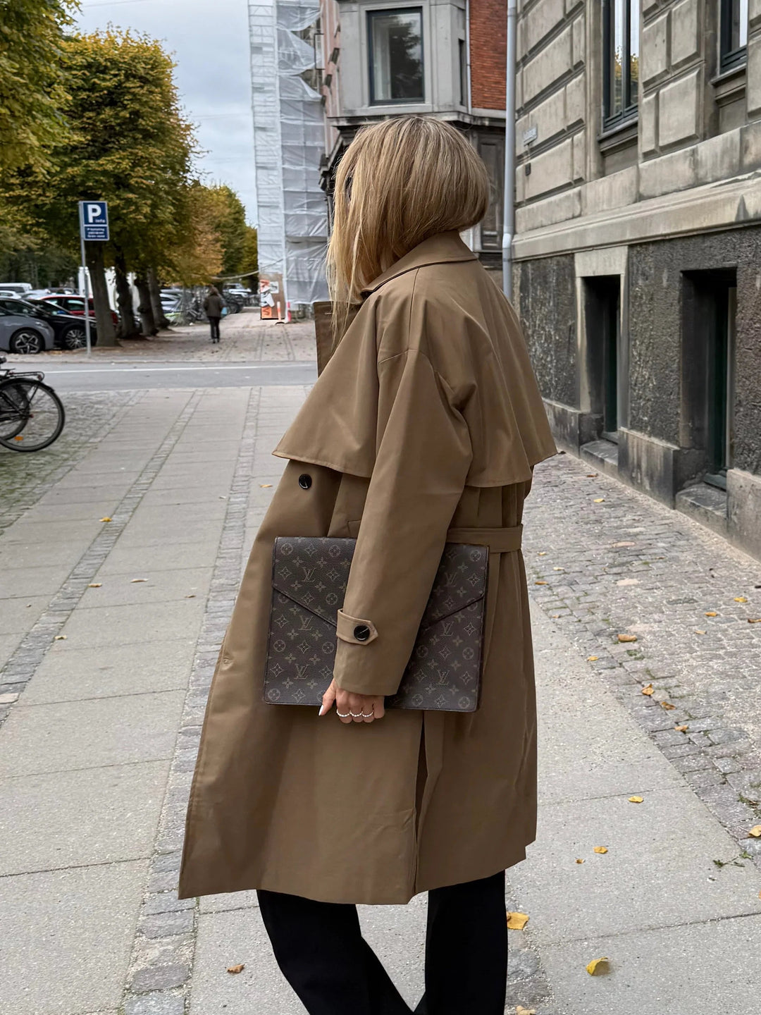 Sassy Copenhagen - Trenchcoat - Dark Khaki - Kaya - Stilkompagniet.dk