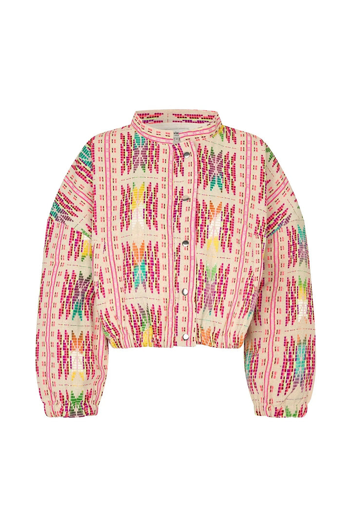 Lollys Laundry - Jakke - Pink - Lama Bomberjakke sss