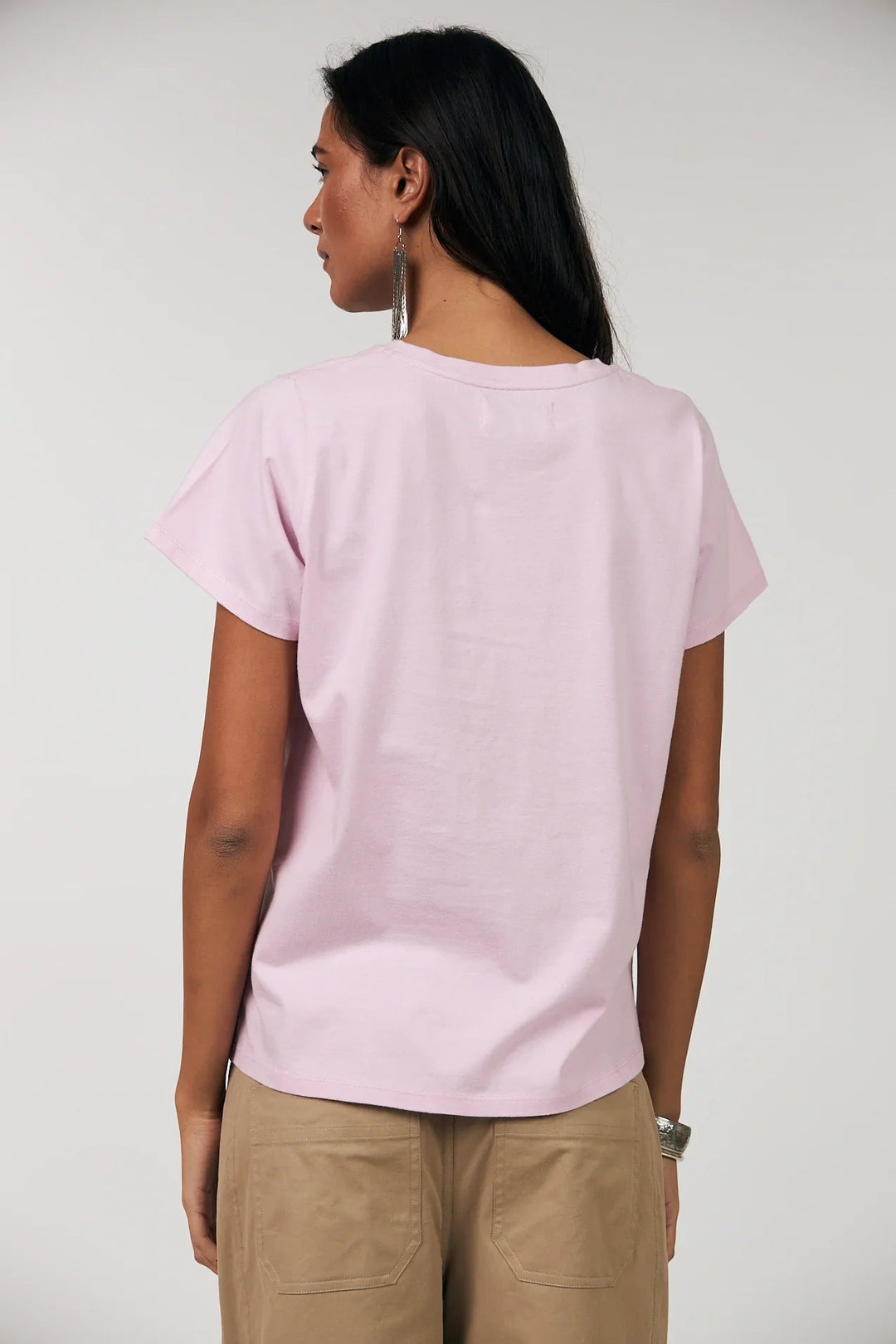 Lollys Laundry - T-shirt - Lyserød - Roma