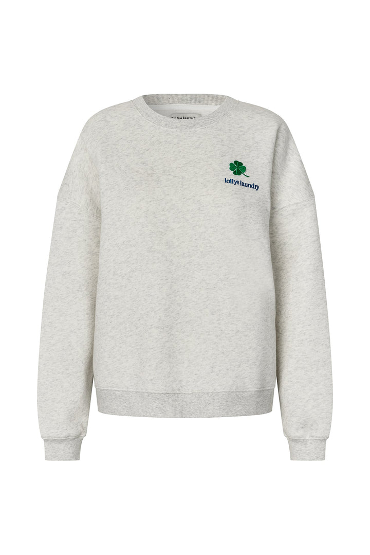 Lollys Laundry - Sweatshirt - Light Grey Melange - CaliforniaLL