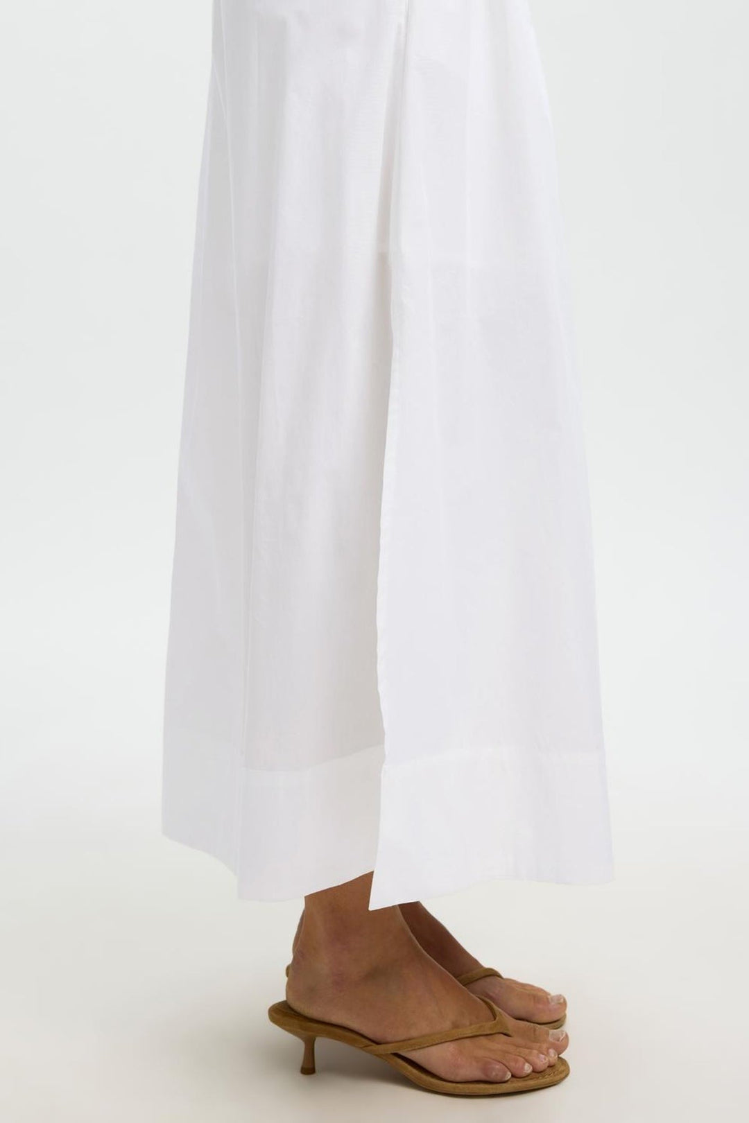 Selected Femme - Nederdel - Bright White - Slit