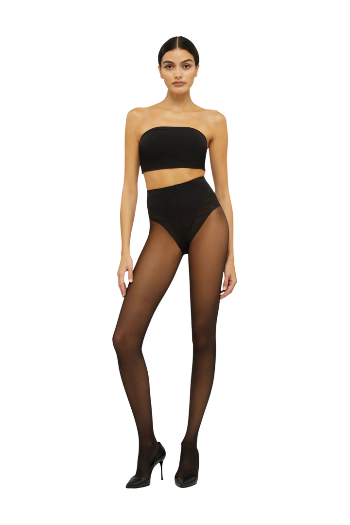 Wolford - Strømpebukser - Sort - Tummy 20 Control Top Tights
