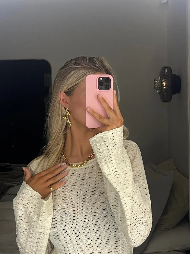 Andcopenhagen - Halskæde - 18 karat guldbelagt rustfri stål- Bred Chunky Chain Maya - Stilkompagniet.dk