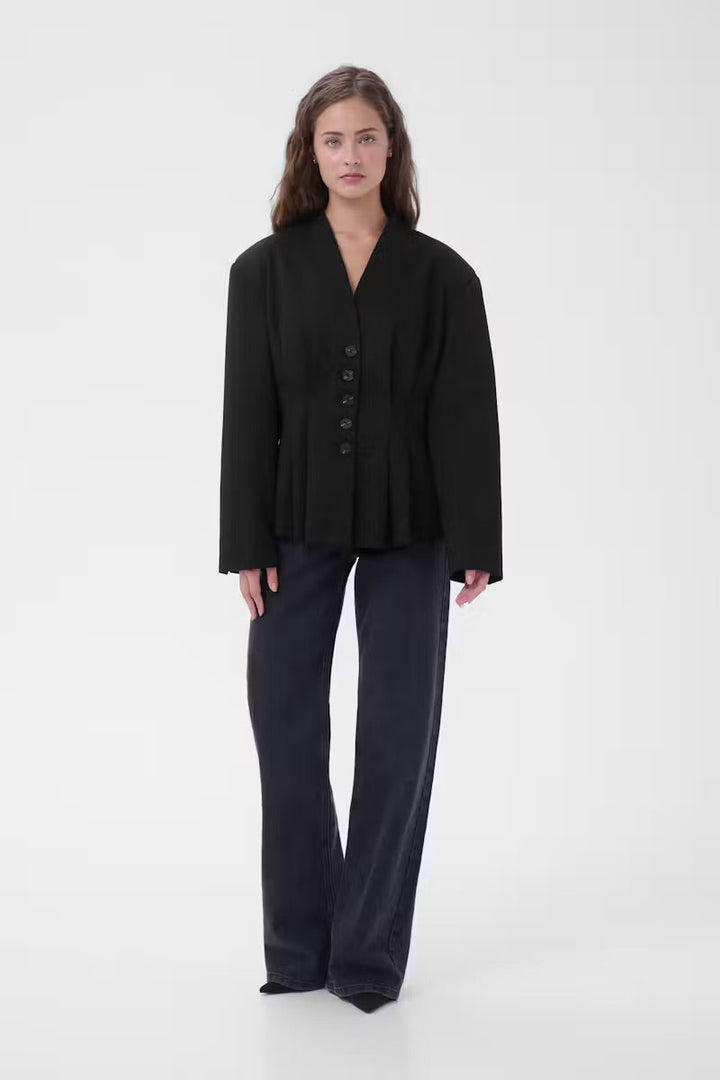 My Essential Wardrobe - Blazer - Sort - Evelina