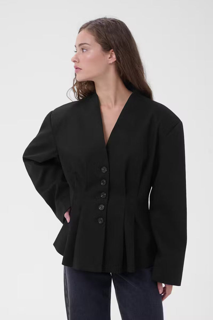 My Essential Wardrobe - Blazer - Sort - Evelina