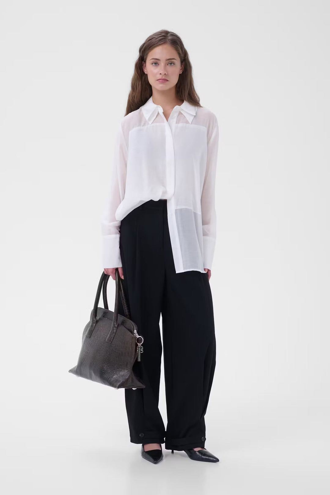 My Essential Wardrobe - Skjorte - Hvid - Smilla
