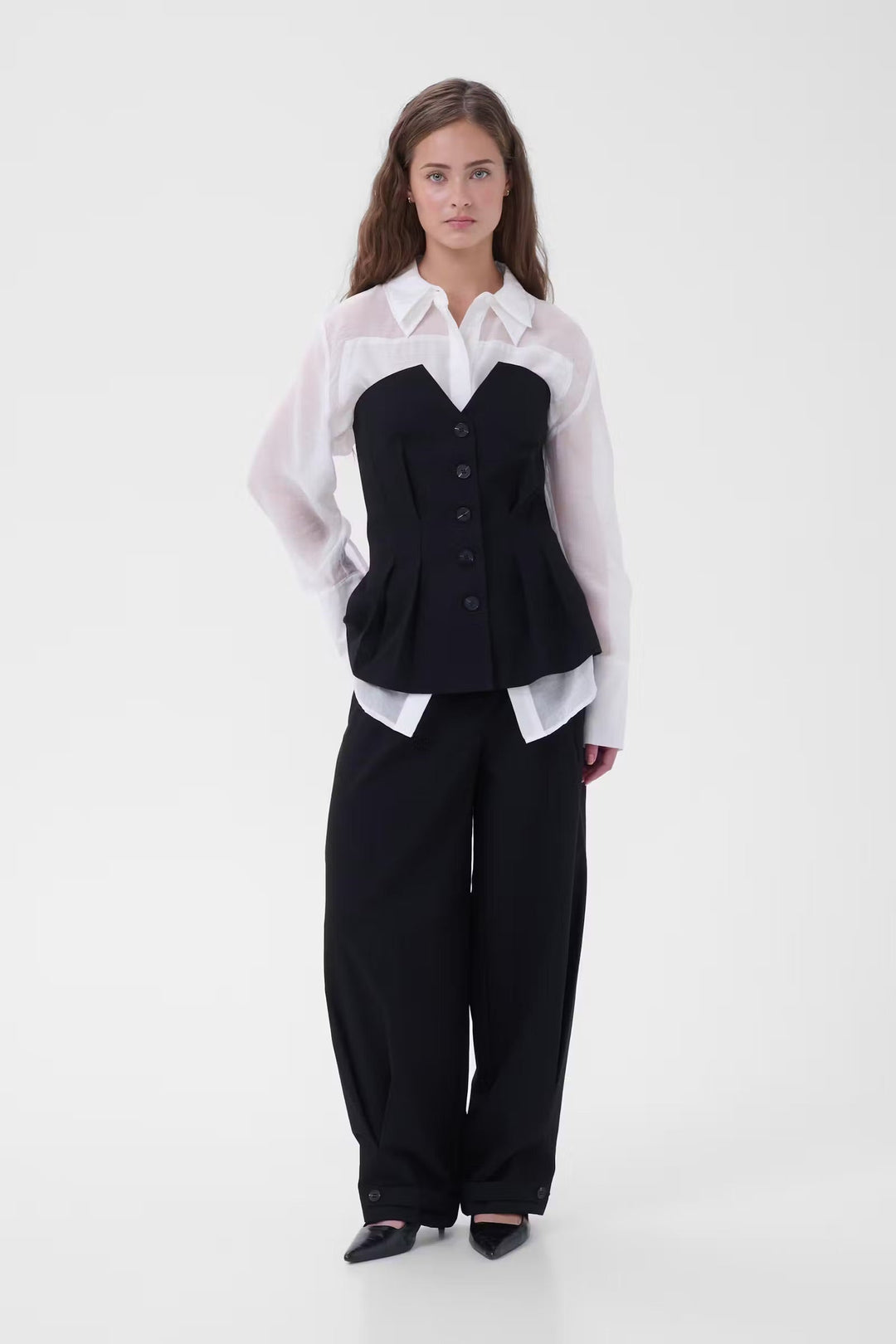 My Essential Wardrobe - Vest/Top - Sort - Evelina