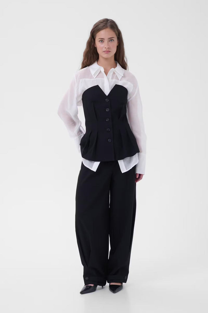 My Essential Wardrobe - Vest/Top - Sort - Evelina
