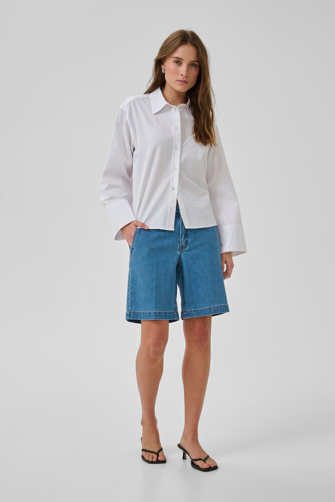 My Essential Wardrobe - Bermuda shorts - Lara - Denim