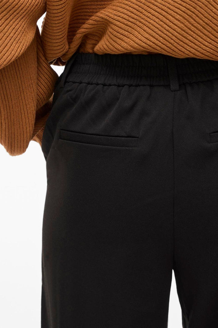 Vila - Bukser - Black - Vivarone Wide