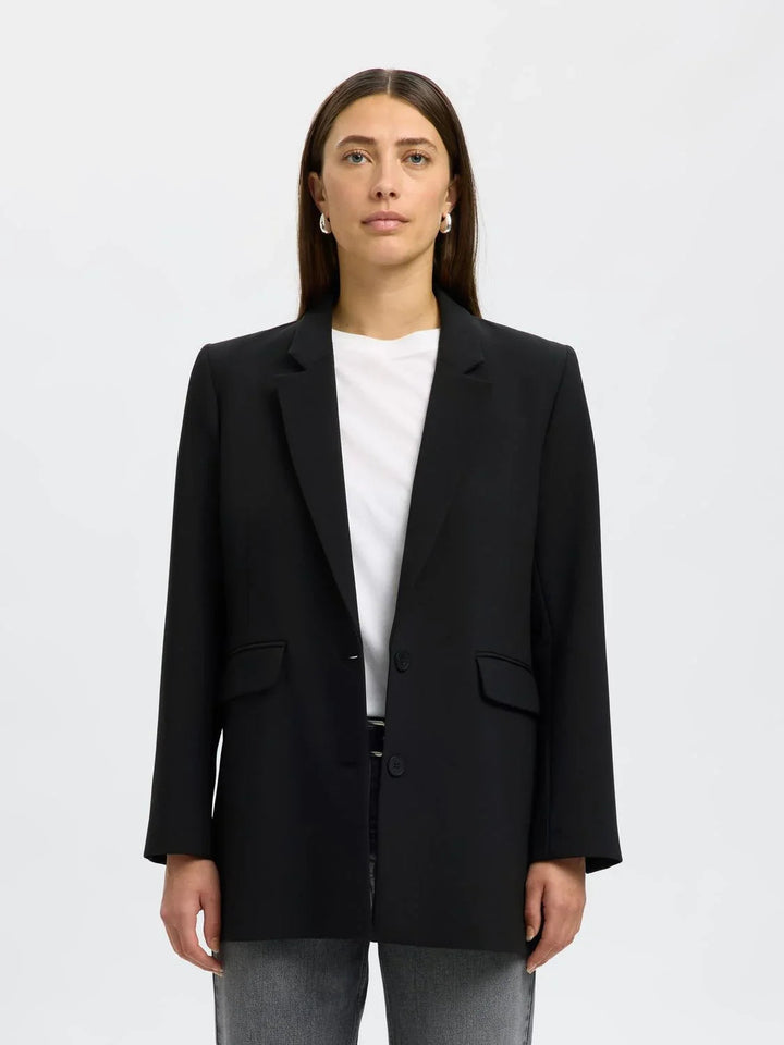 Blazer - Sort - Rita - Selected femme