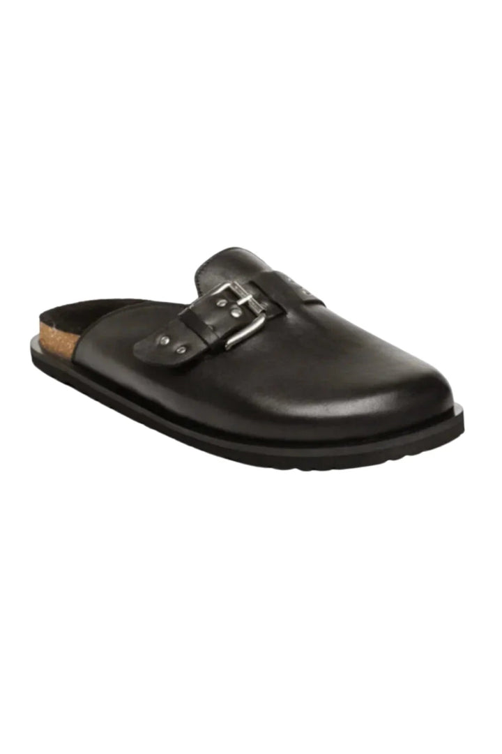 Black leather Evergreen mules - Steve madden - Stilkompagniet.dk