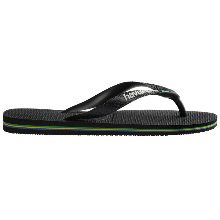 Havaianas - Klipklapper - Black/Black - Brasil Logo FC sss