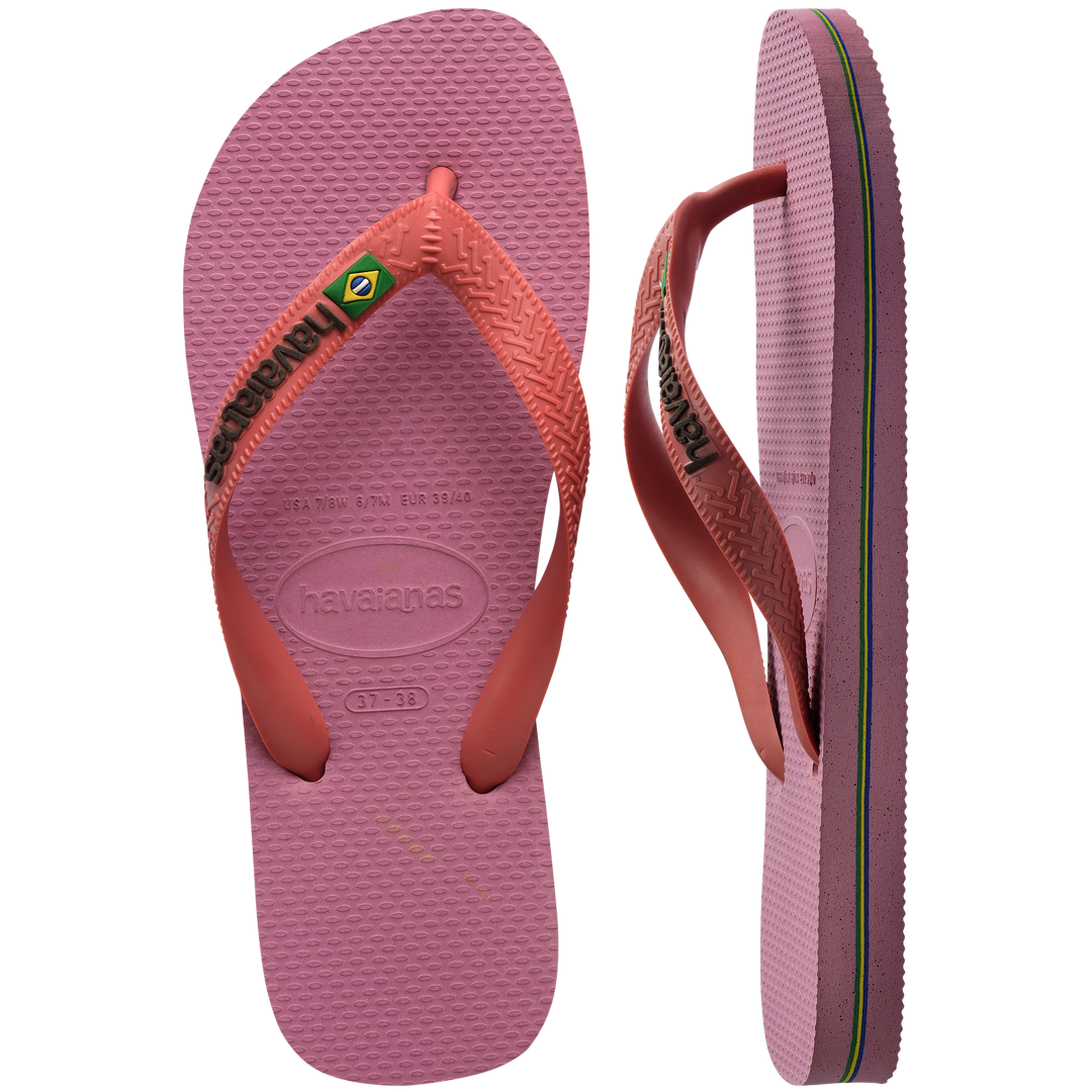 Havaianas - Klipklapper - Chiffon Rose (1105) - Brasil Logo FC sss