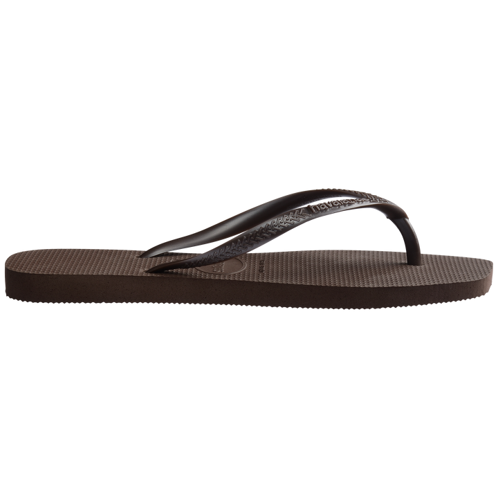 Havaianas - Klipklapper - Dark Brown - Slim Square sss