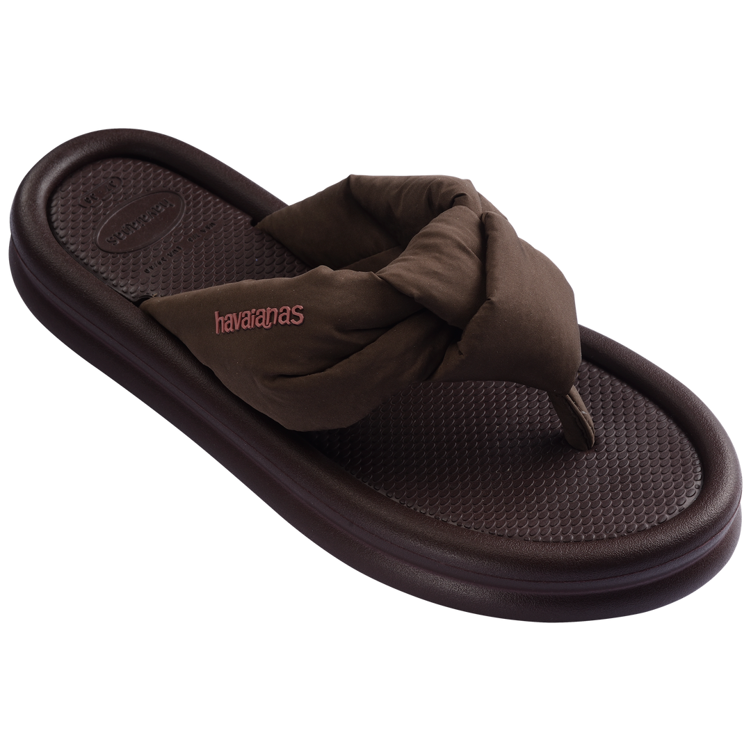 Havainas - Klipklapper - Dark Brown - Over Puffed Up (0727)
