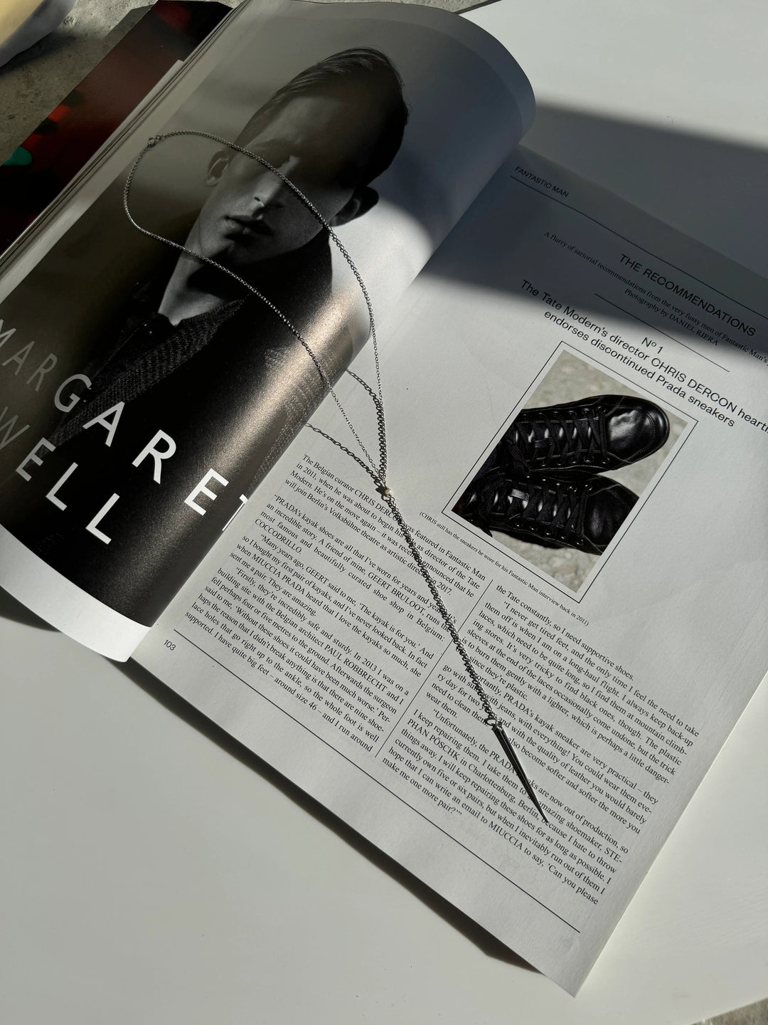 Andcopenhagen - Halskæde - 925 sterlingsølv - Perle & Spike - Eleonora - Stilkompagniet.dk