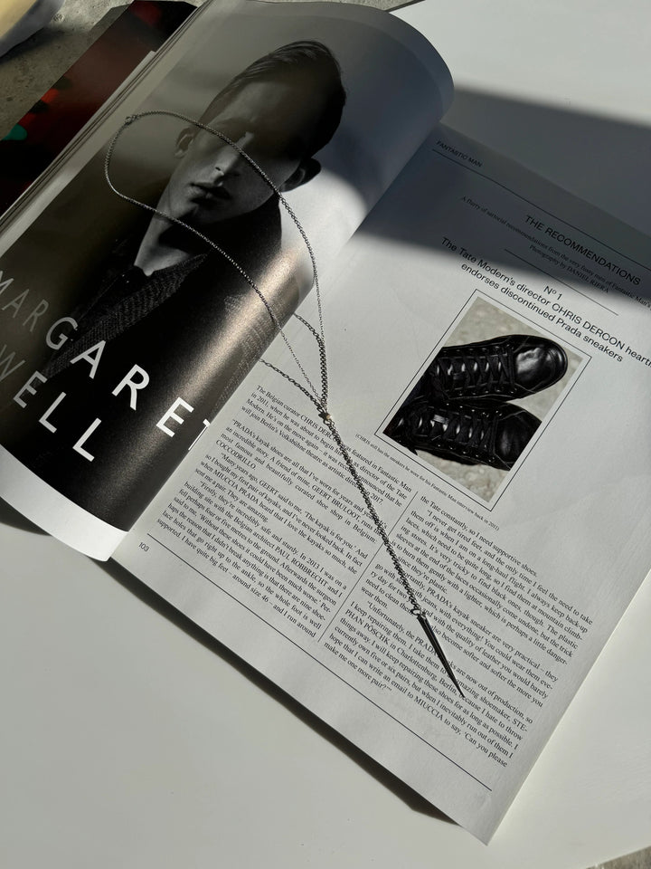 Andcopenhagen - Halskæde - 925 sterlingsølv - Perle & Spike - Eleonora - Stilkompagniet.dk