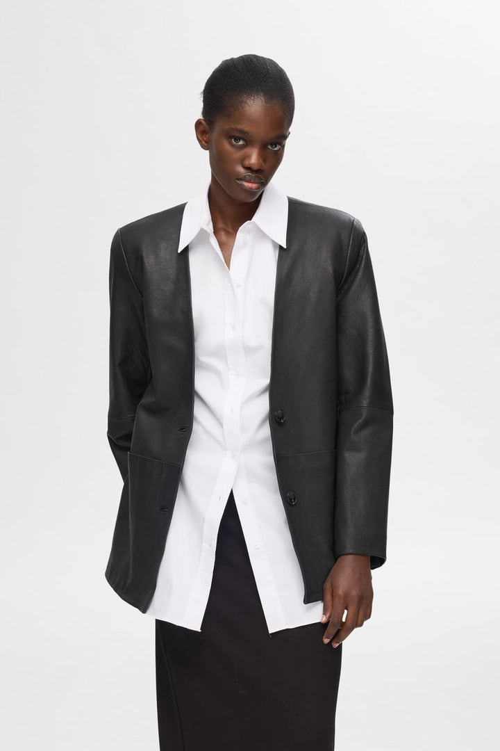Selected Femme - Blazer - Black - Blazer