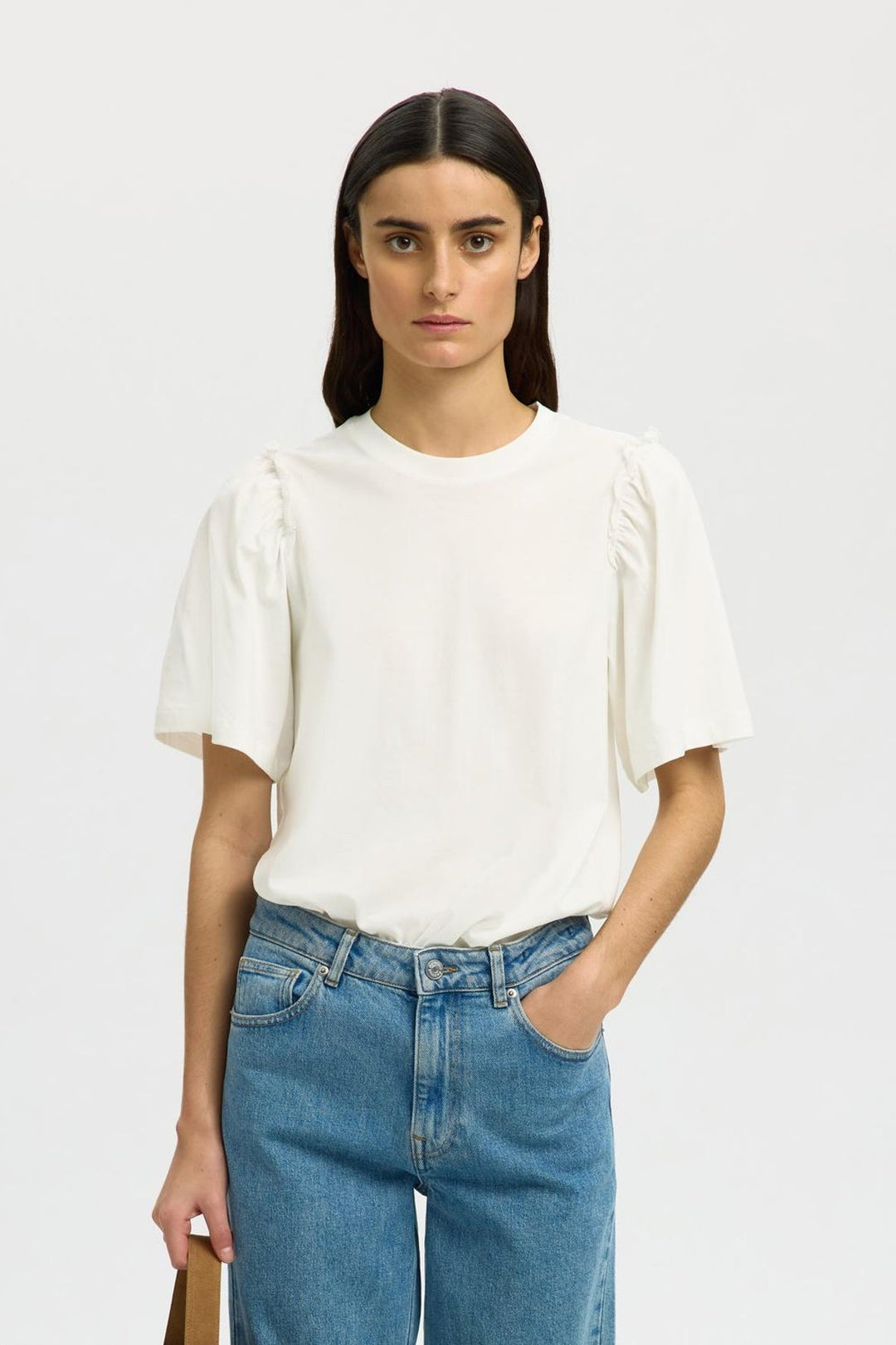 Selected Femme - T-shirt - Snow White - Penelope