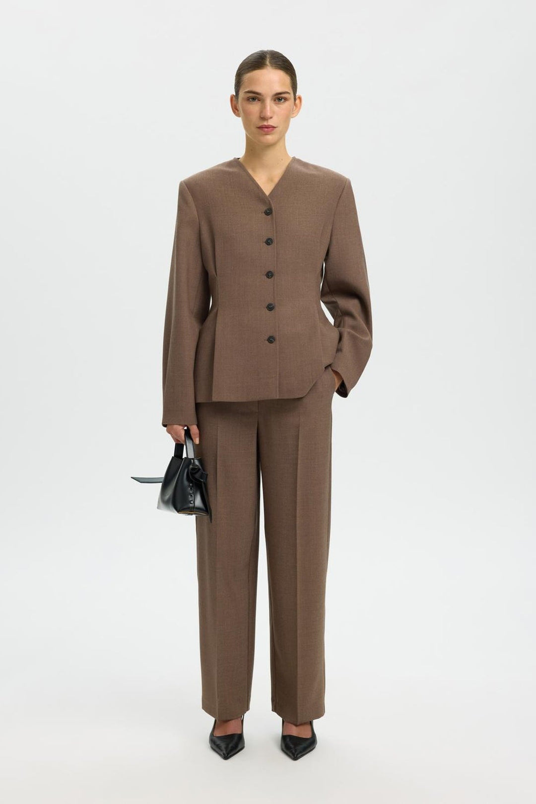 Selected Femme - Blazer - Chocolate Chip - Louise