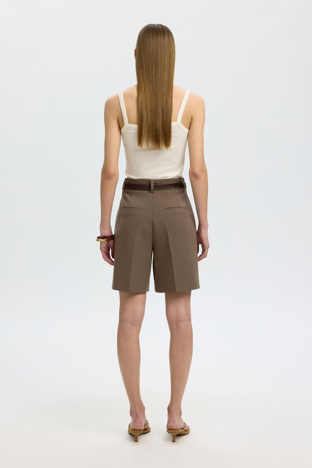 Selected Femme - Shorts - Chocolate Chip - Rita