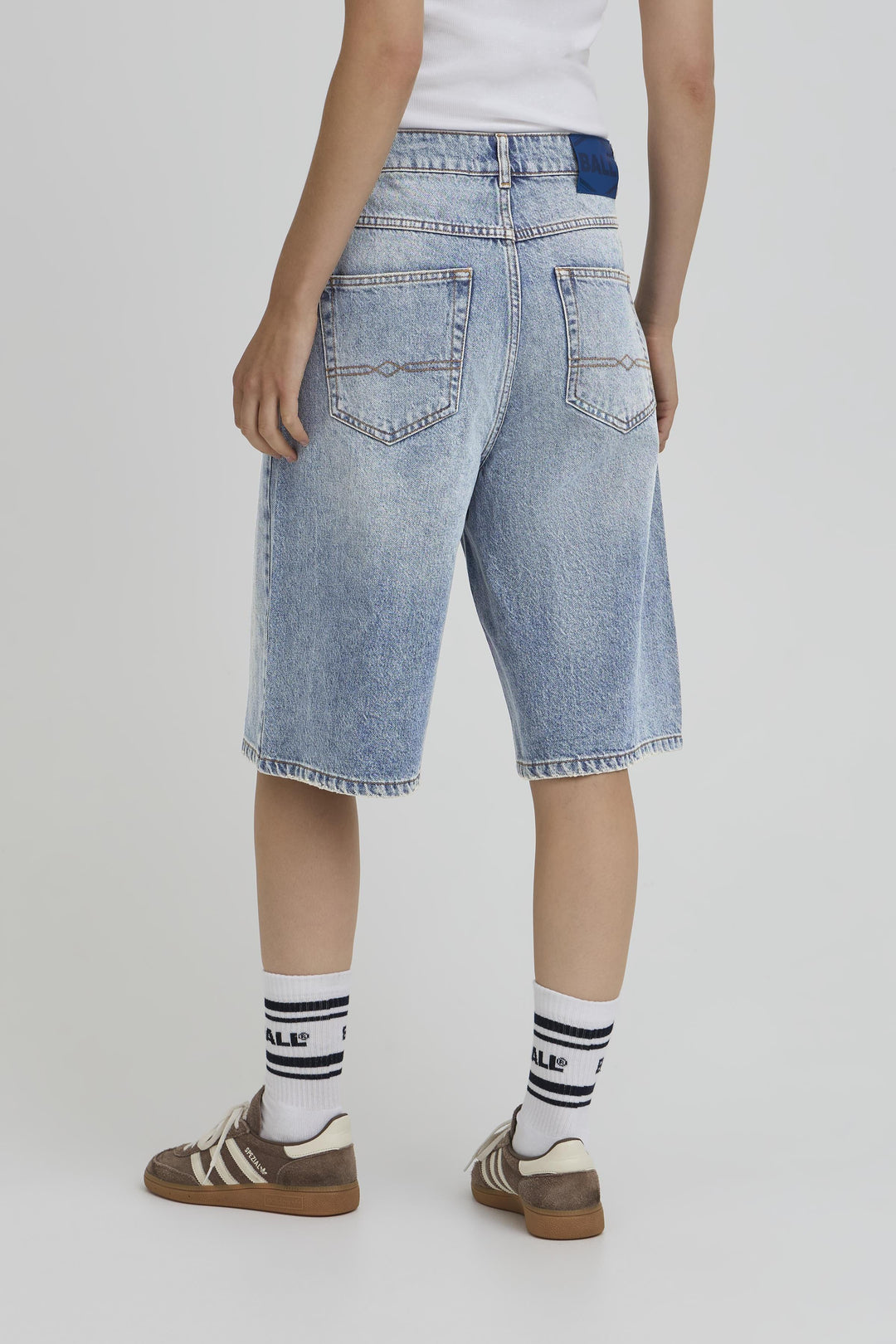 Ball Original - Denimshorts - Medium Blue - Basaga