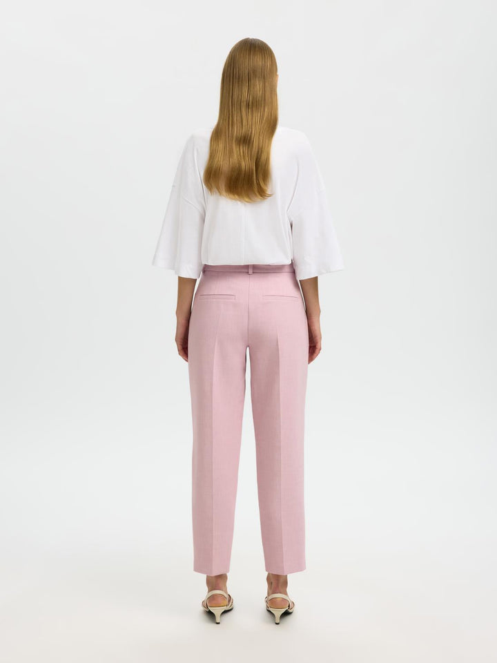 Selected Femme - Bukser - Bleached Mauve - Rita