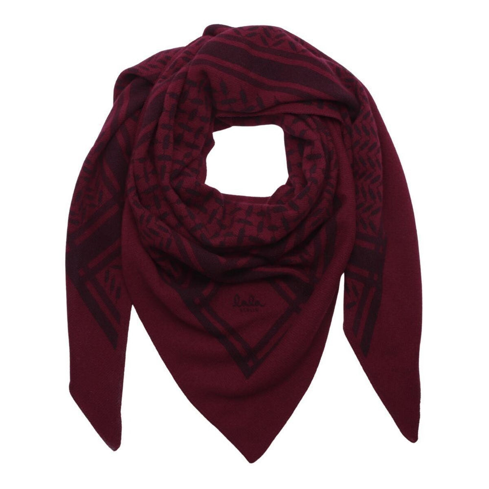 Lala Berlin - Cashmere tørklæde - Bordeaux - Trinity Classic M - sss - Stilkompagniet.dk