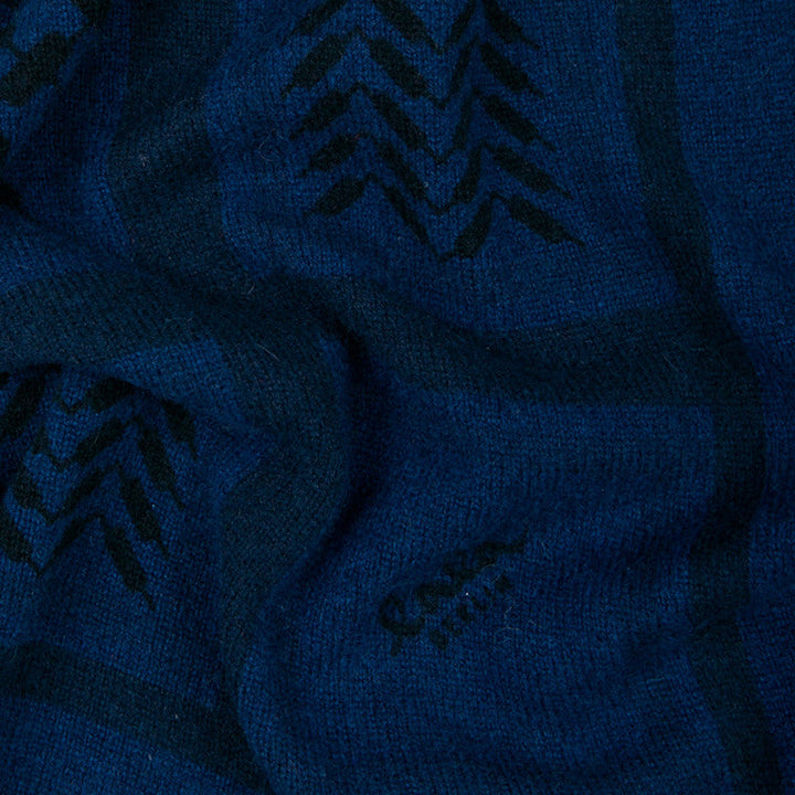 Lala Berlin - Cashmere tørklæde - Inchiostro - Trinity Classic M - sss - Stilkompagniet.dk