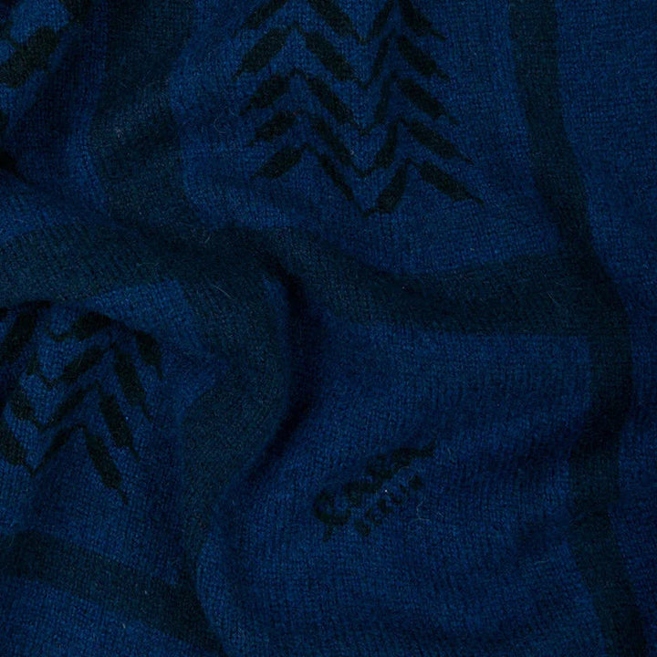 Lala Berlin - Cashmere tørklæde - Inchiostro - Trinity Classic M - sss - Stilkompagniet.dk