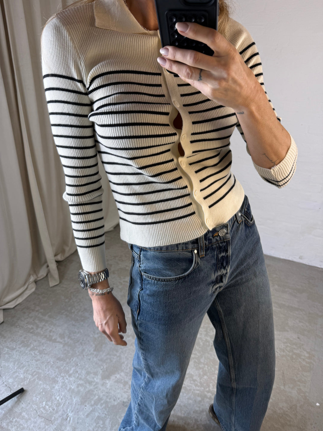 Sassy Copenhagen - Cardigan - Creme - Alma