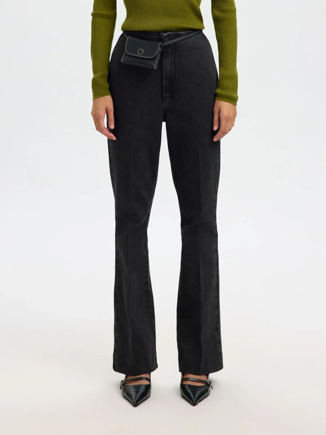 Selected Femme - Jeans - Black Denim - Julie-kori
