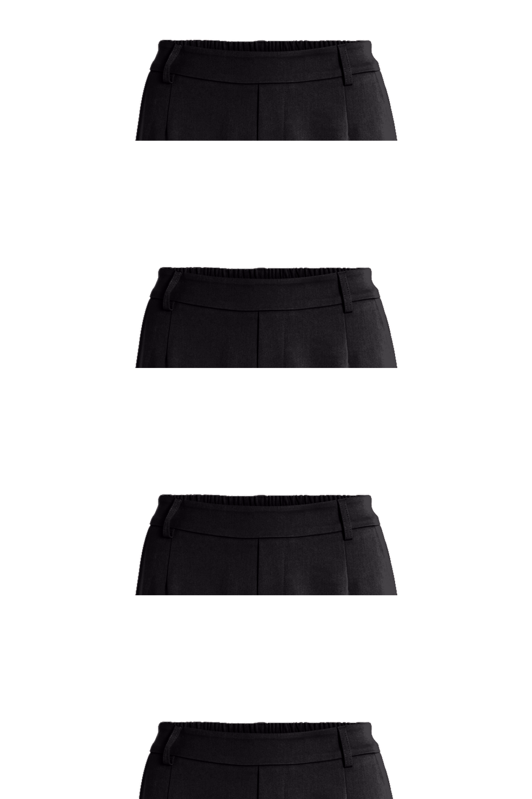Vila - Bukser - Black - Vivarone Slim