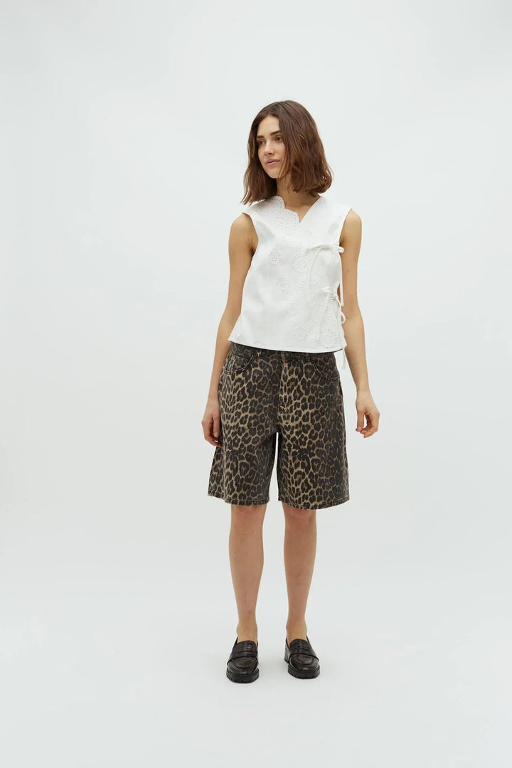 Global Funk - Shorts - Leopard - Talina - Stilkompagniet.dk