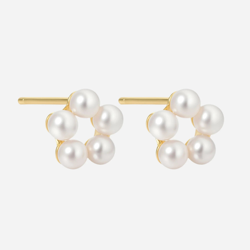 Andcopenhagen - Ørering studs - 18 karat guldbelagt 925 sterlingsølv - Phine ( bemærk preorder) - Stilkompagniet.dk