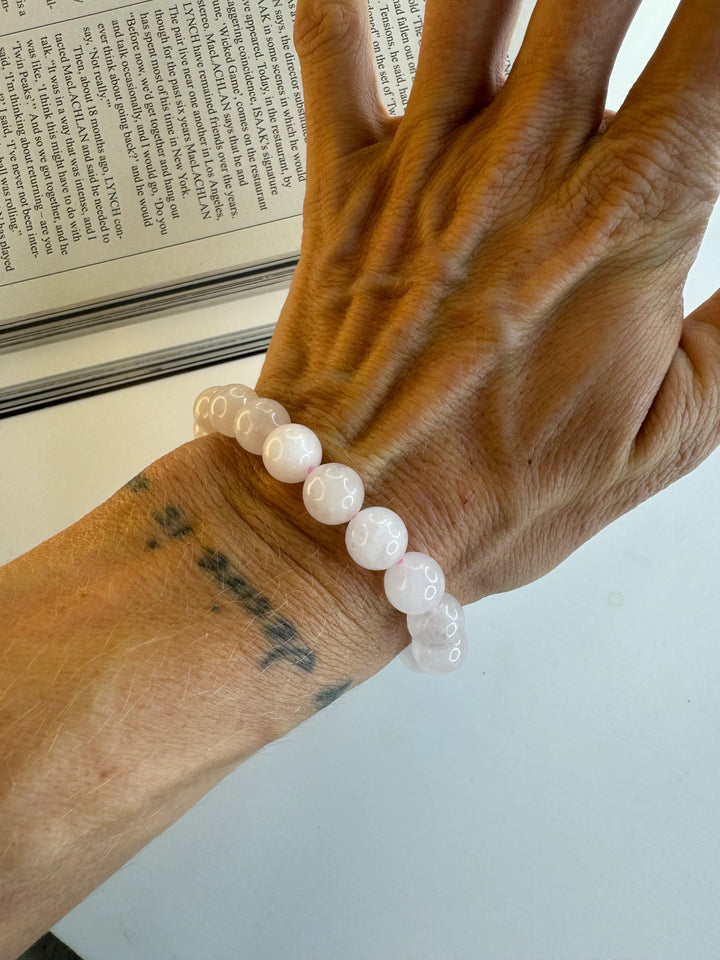 Andcopenhagen - Armbånd - Rosa kvarts perler - Mindi - Stilkompagniet.dk