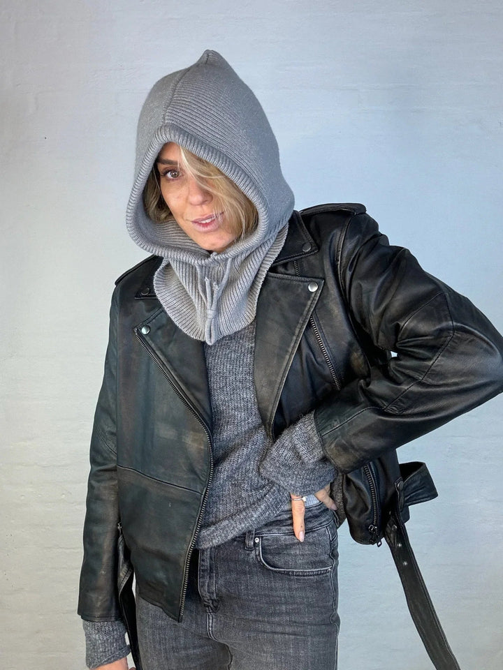 Sassy Copenhagen - Balaclava - Hue - Grey - Mitzy (PREORDER) - Stilkompagniet.dk