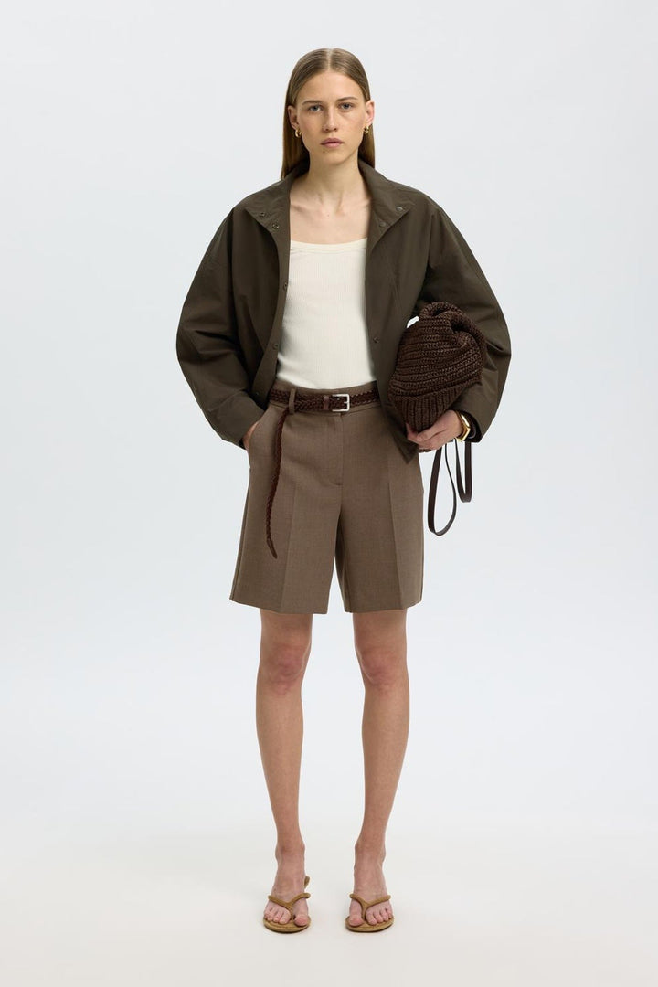 Selected Femme - Shorts - Chocolate Chip - Rita