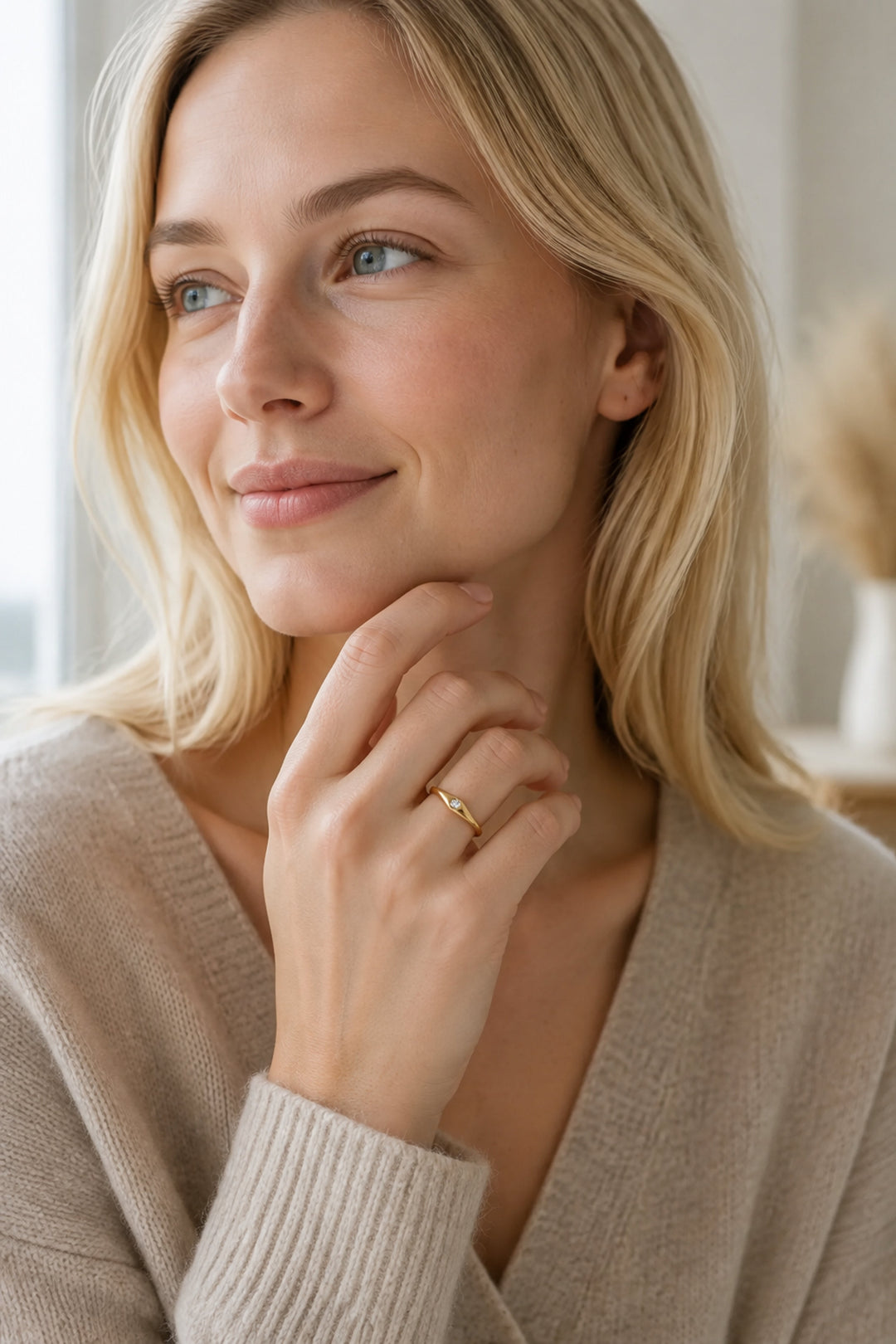 Andcopenhagen Jewelry - Ring - 18 karat guldbelagt 925 sterlingsølv - Kentucy