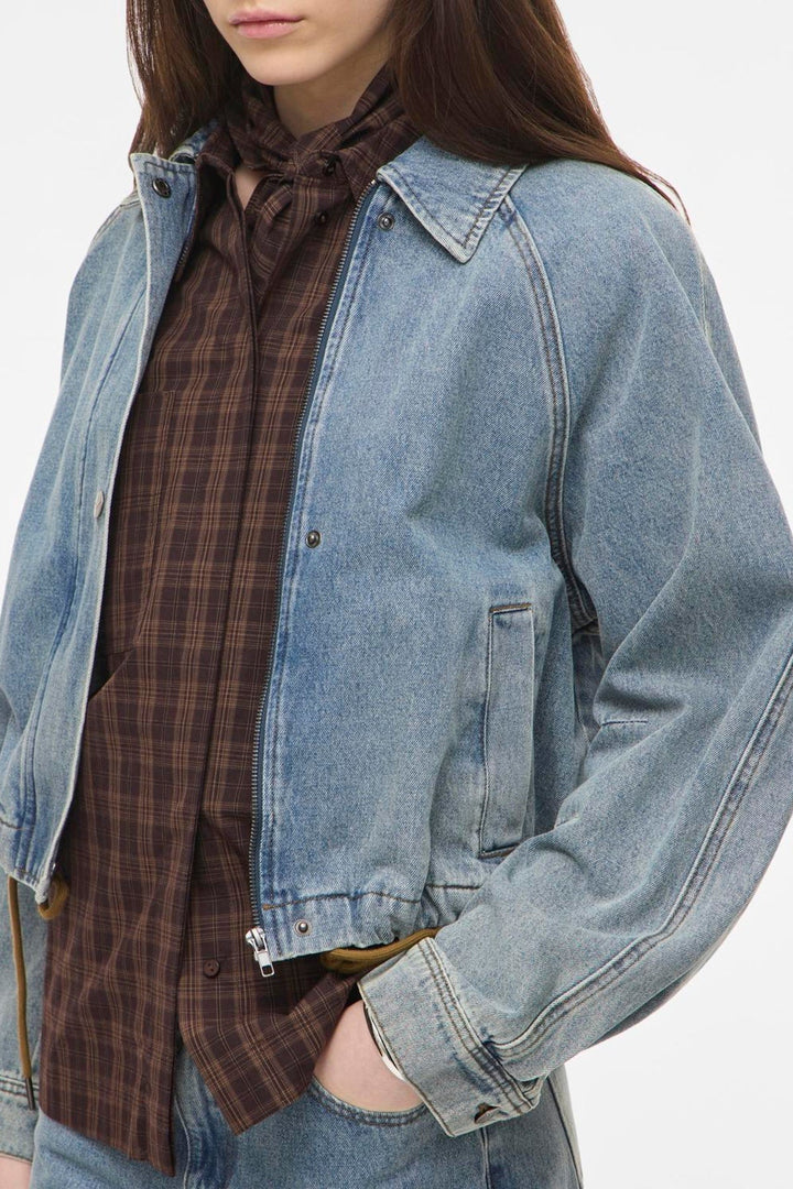 Rouge Edit - Jakke - Light Blue Denim - Routiana