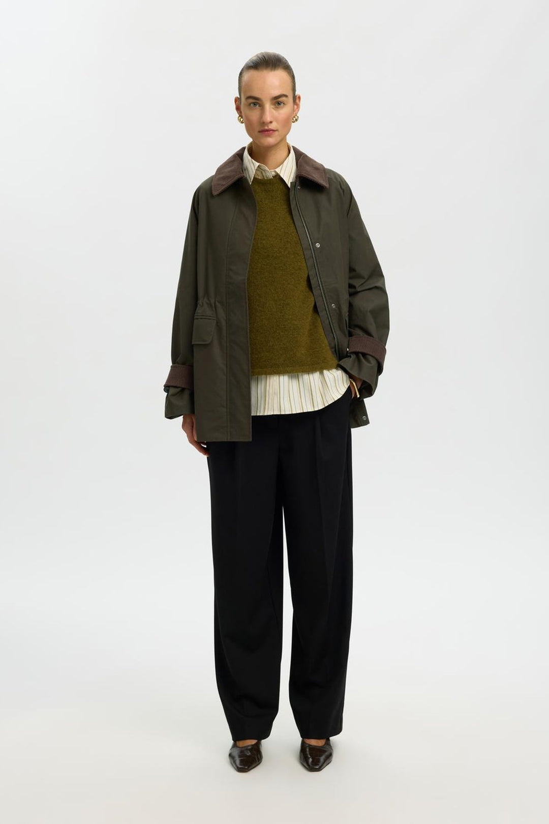 Selected Femme - Jakke - Grape Leaf - Wilma
