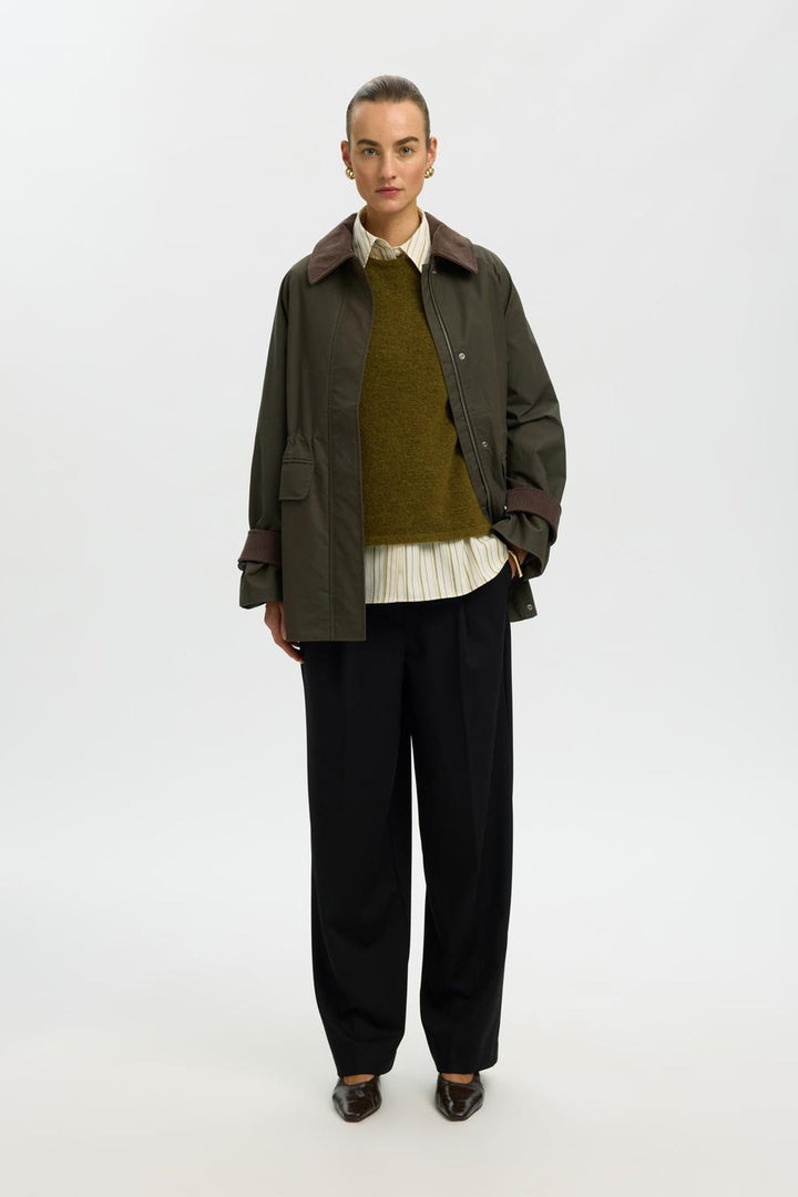 Selected Femme - Jakke - Grape Leaf - Wilma